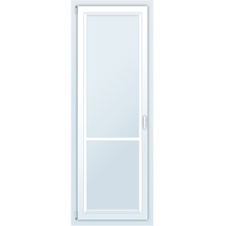 Балконная дверь без стекла, глухая 800*2100